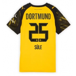 Borussia Dortmund Niklas Sule #25 Hjemmedrakt Dame 2025-26 Kortermet