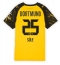 Borussia Dortmund Niklas Sule #25 Hjemmedrakt Dame 2025-26 Kortermet Borussia Dortmund Niklas Sule #25 Hjemmedrakt Dame 2025-26 Kortermet