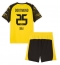 Borussia Dortmund Niklas Sule #25 Hjemmedraktsett Barn 2025-26 Kortermet (+ Korte bukser)