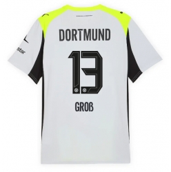 Borussia Dortmund Pascal Gross #13 Bortedrakt 2025-26 Kortermet