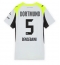 Borussia Dortmund Ramy Bensebaini #5 Bortedrakt Dame 2025-26 Kortermet