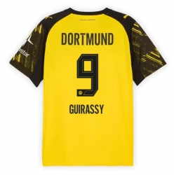 Borussia Dortmund Serhou Guirassy #9 Hjemmedrakt 2025-26 Kortermet