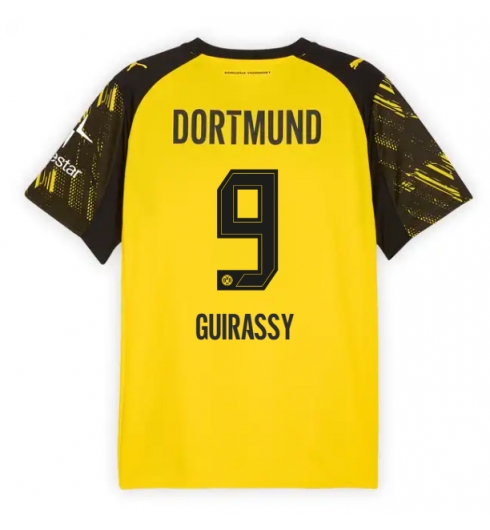 Borussia Dortmund Serhou Guirassy #9 Hjemmedrakt 2025-26 Kortermet Borussia Dortmund Serhou Guirassy #9 Hjemmedrakt 2025-26 Kortermet