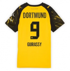 Borussia Dortmund Serhou Guirassy #9 Hjemmedrakt Dame 2025-26 Kortermet