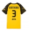Borussia Dortmund Waldemar Anton #3 Hjemmedrakt Dame 2025-26 Kortermet
