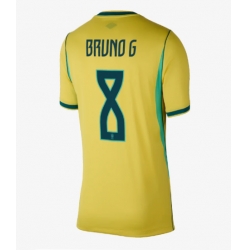 Brasil Bruno Guimaraes #8 Hjemmedrakt Dame VM 2026 Kortermet