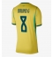 Brasil Bruno Guimaraes #8 Hjemmedrakt Dame VM 2026 Kortermet Brasil Bruno Guimaraes #8 Hjemmedrakt Dame VM 2026 Kortermet