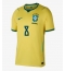 Brasil Bruno Guimaraes #8 Hjemmedrakt VM 2026 Kortermet