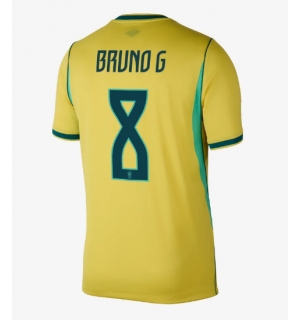 Brasil Bruno Guimaraes #8 Hjemmedrakt VM 2026 Kortermet