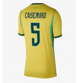 Brasil Casemiro #5 Hjemmedrakt Dame VM 2026 Kortermet