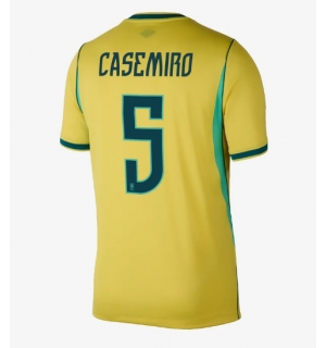 Brasil Casemiro #5 Hjemmedrakt VM 2026 Kortermet