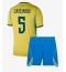 Brasil Casemiro #5 Hjemmedraktsett Barn VM 2026 Kortermet (+ Korte bukser)