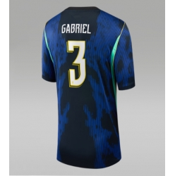 Brasil Gabriel Magalhaes #3 Bortedrakt Dame VM 2026 Kortermet