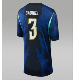 Brasil Gabriel Magalhaes #3 Bortedrakt Dame VM 2026 Kortermet