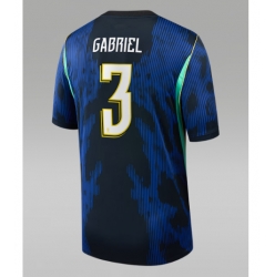 Brasil Gabriel Magalhaes #3 Bortedrakt VM 2026 Kortermet