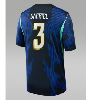 Brasil Gabriel Magalhaes #3 Bortedrakt VM 2026 Kortermet