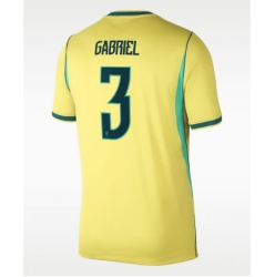 Brasil Gabriel Magalhaes #3 Hjemmedrakt VM 2026 Kortermet