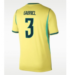 Brasil Gabriel Magalhaes #3 Hjemmedrakt VM 2026 Kortermet