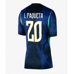 Brasil Lucas Paqueta #20 Bortedrakt Dame VM 2026 Kortermet