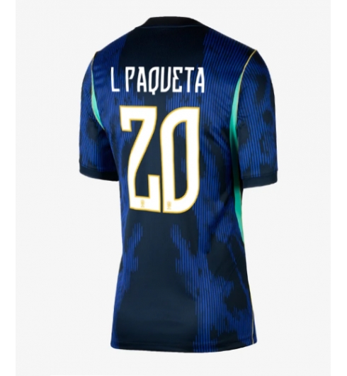 Brasil Lucas Paqueta #20 Bortedrakt Dame VM 2026 Kortermet Brasil Lucas Paqueta #20 Bortedrakt Dame VM 2026 Kortermet