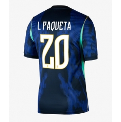 Brasil Lucas Paqueta #20 Bortedrakt VM 2026 Kortermet