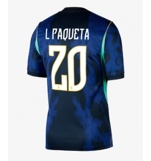 Brasil Lucas Paqueta #20 Bortedrakt VM 2026 Kortermet