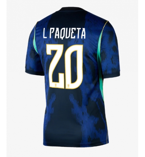 Brasil Lucas Paqueta #20 Bortedrakt VM 2026 Kortermet Brasil Lucas Paqueta #20 Bortedrakt VM 2026 Kortermet