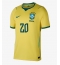 Brasil Lucas Paqueta #20 Hjemmedrakt VM 2026 Kortermet