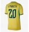 Brasil Lucas Paqueta #20 Hjemmedrakt VM 2026 Kortermet