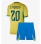 Brasil Lucas Paqueta #20 Hjemmedraktsett Barn VM 2026 Kortermet (+ Korte bukser)