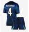 Brasil Marquinhos #4 Bortedraktsett Barn VM 2026 Kortermet (+ Korte bukser)