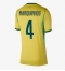 Brasil Marquinhos #4 Hjemmedrakt Dame VM 2026 Kortermet