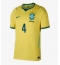 Brasil Marquinhos #4 Hjemmedrakt VM 2026 Kortermet