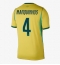 Brasil Marquinhos #4 Hjemmedrakt VM 2026 Kortermet