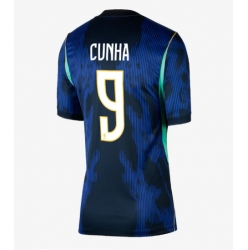 Brasil Matheus Cunha #9 Bortedrakt Dame VM 2026 Kortermet