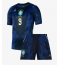 Brasil Matheus Cunha #9 Bortedraktsett Barn VM 2026 Kortermet (+ Korte bukser)