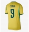 Brasil Matheus Cunha #9 Hjemmedrakt VM 2026 Kortermet