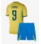 Brasil Matheus Cunha #9 Hjemmedraktsett Barn VM 2026 Kortermet (+ Korte bukser)