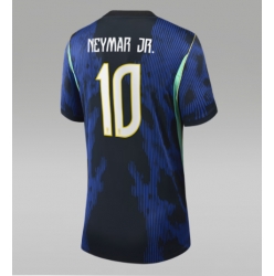 Brasil Neymar Jr #10 Bortedrakt Dame VM 2026 Kortermet