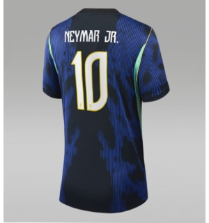 Brasil Neymar Jr #10 Bortedrakt Dame VM 2026 Kortermet
