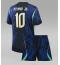 Brasil Neymar Jr #10 Bortedraktsett Barn VM 2026 Kortermet (+ Korte bukser)