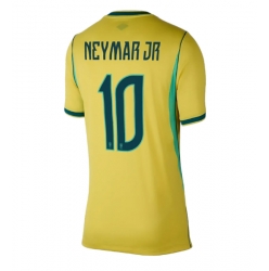 Brasil Neymar Jr #10 Hjemmedrakt Dame VM 2026 Kortermet