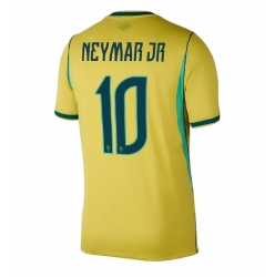 Brasil Neymar Jr #10 Hjemmedrakt VM 2026 Kortermet
