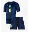 Brasil Raphinha Belloli #11 Bortedraktsett Barn VM 2026 Kortermet (+ Korte bukser)