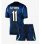 Brasil Raphinha Belloli #11 Bortedraktsett Barn VM 2026 Kortermet (+ Korte bukser)