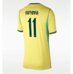 Brasil Raphinha Belloli #11 Hjemmedrakt Dame VM 2026 Kortermet