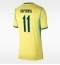 Brasil Raphinha Belloli #11 Hjemmedrakt Dame VM 2026 Kortermet