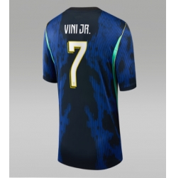 Brasil Vinicius Junior #7 Bortedrakt Dame VM 2026 Kortermet