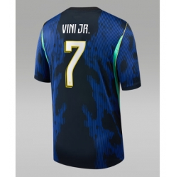Brasil Vinicius Junior #7 Bortedrakt VM 2026 Kortermet