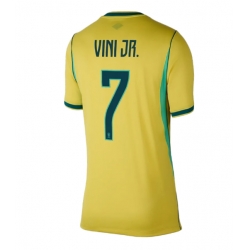 Brasil Vinicius Junior #7 Hjemmedrakt Dame VM 2026 Kortermet